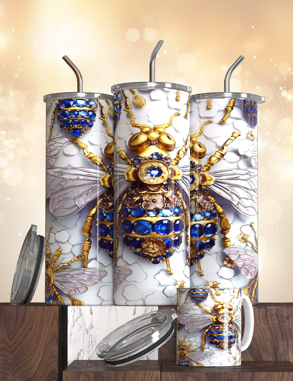 Bee’s luxury tumbler @20% off