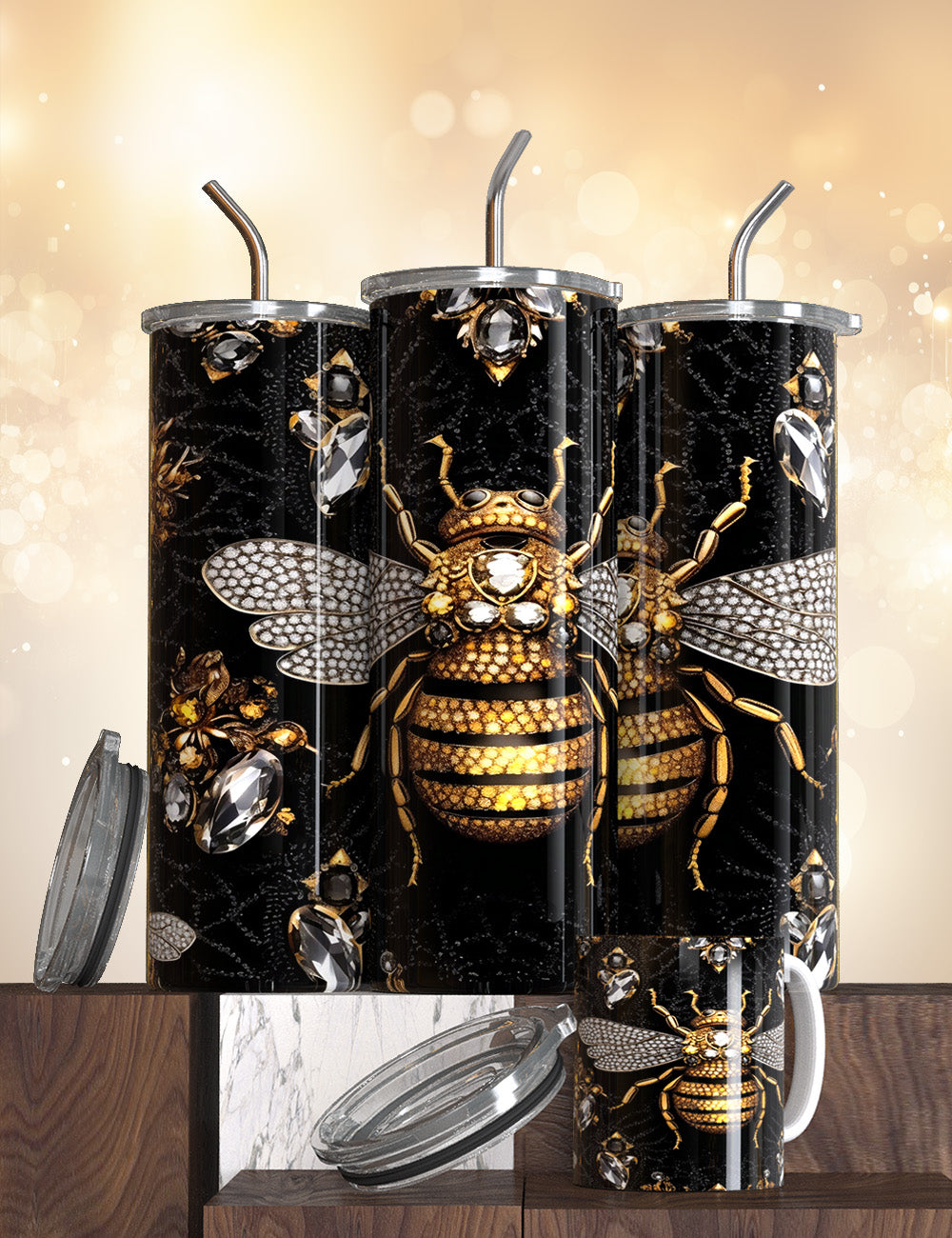 Bee’s luxury tumbler @20% off