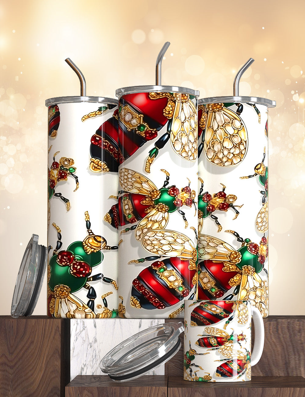 Bee’s luxury tumbler @20% off