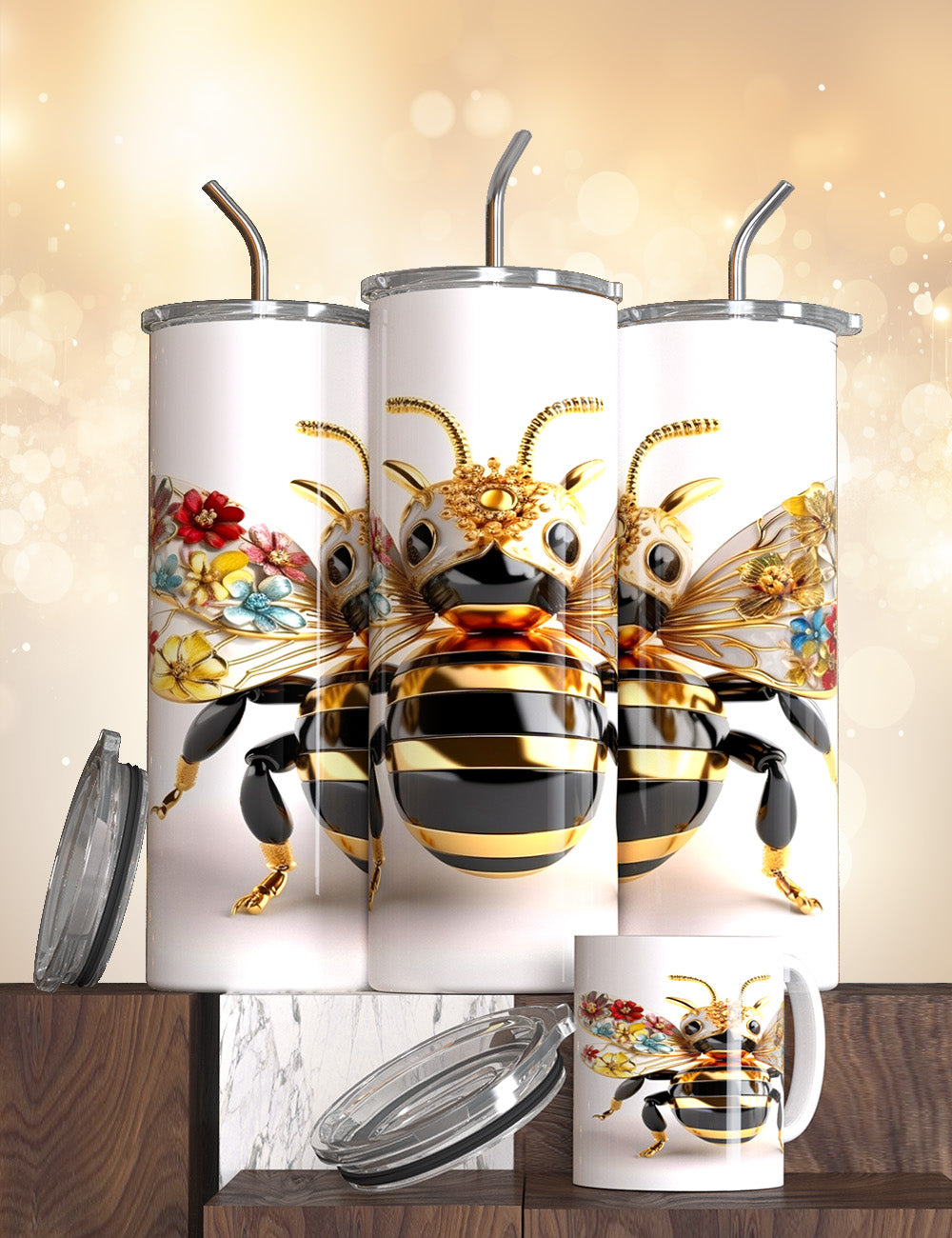 Bee’s luxury tumbler @20% off