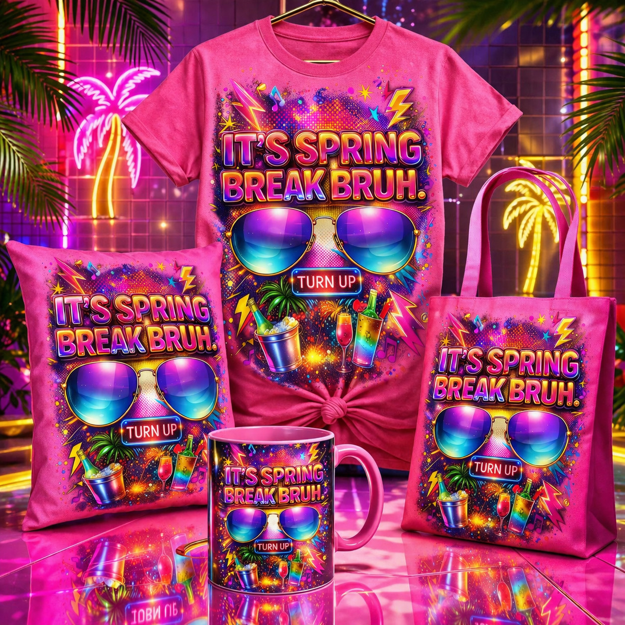 🌴 It’s Spring Break Bruh – Ultimate Party Bundle 🌴