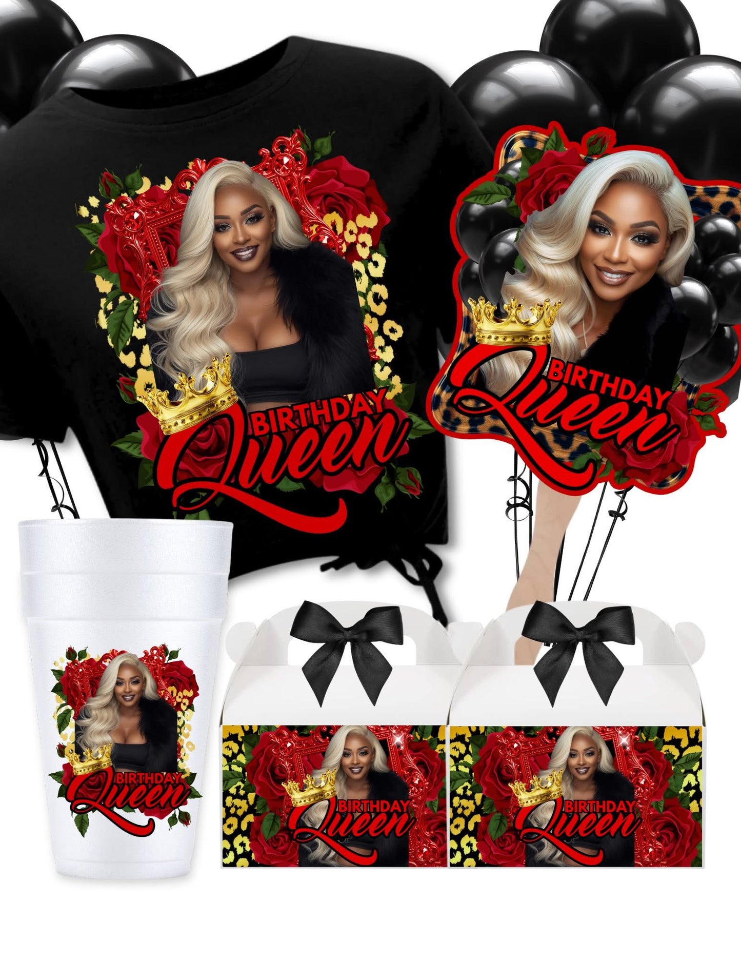 Birthday Queen Party Boxes