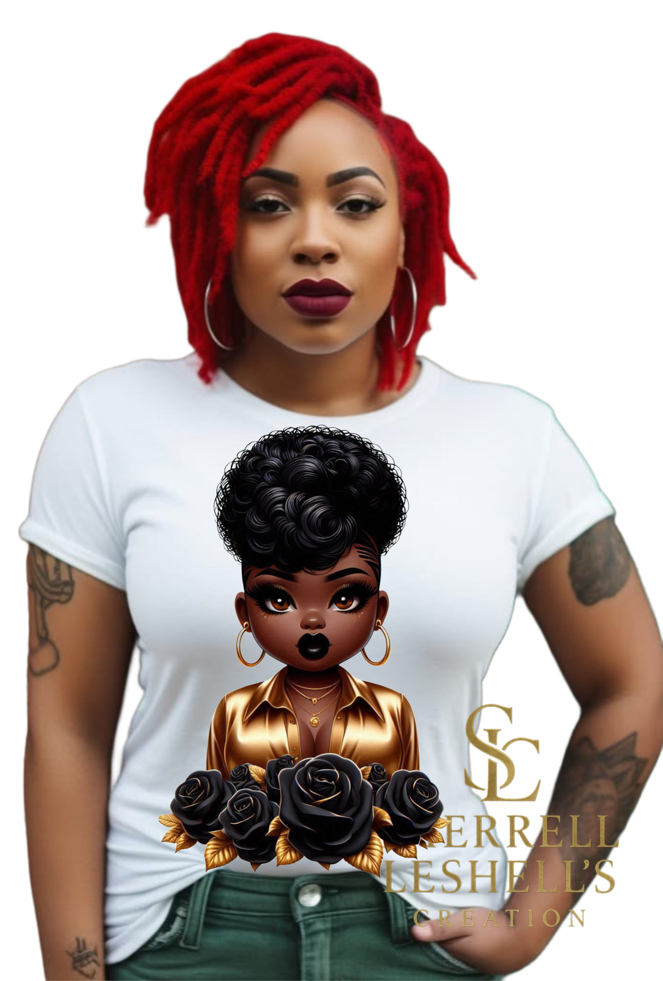 Black Rose Collection – Luxury Streetwear Tee