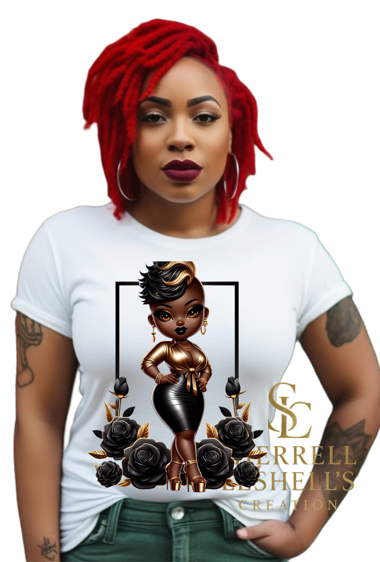 Black Rose Collection – Luxury Streetwear Tee