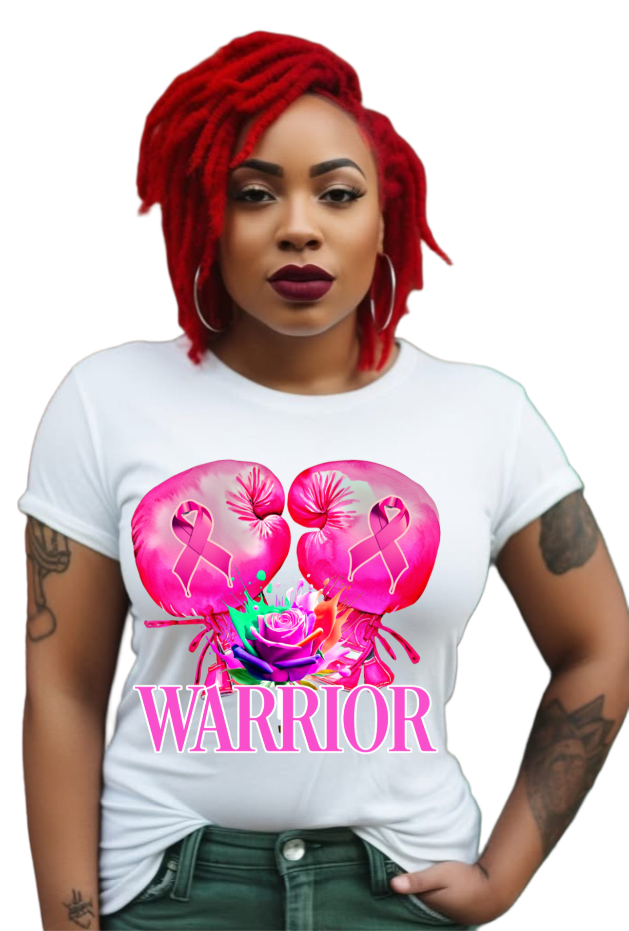 reast Cancer Awareness Tee – Survivor | Fighter | Warrior