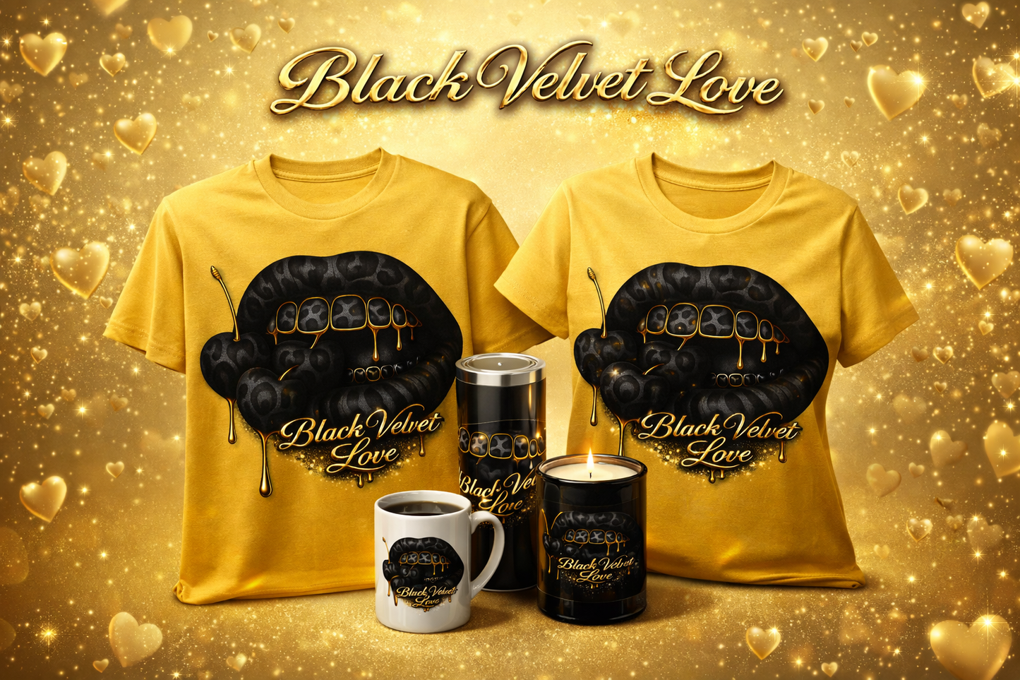 Black Velvet Love Valentines Bundle