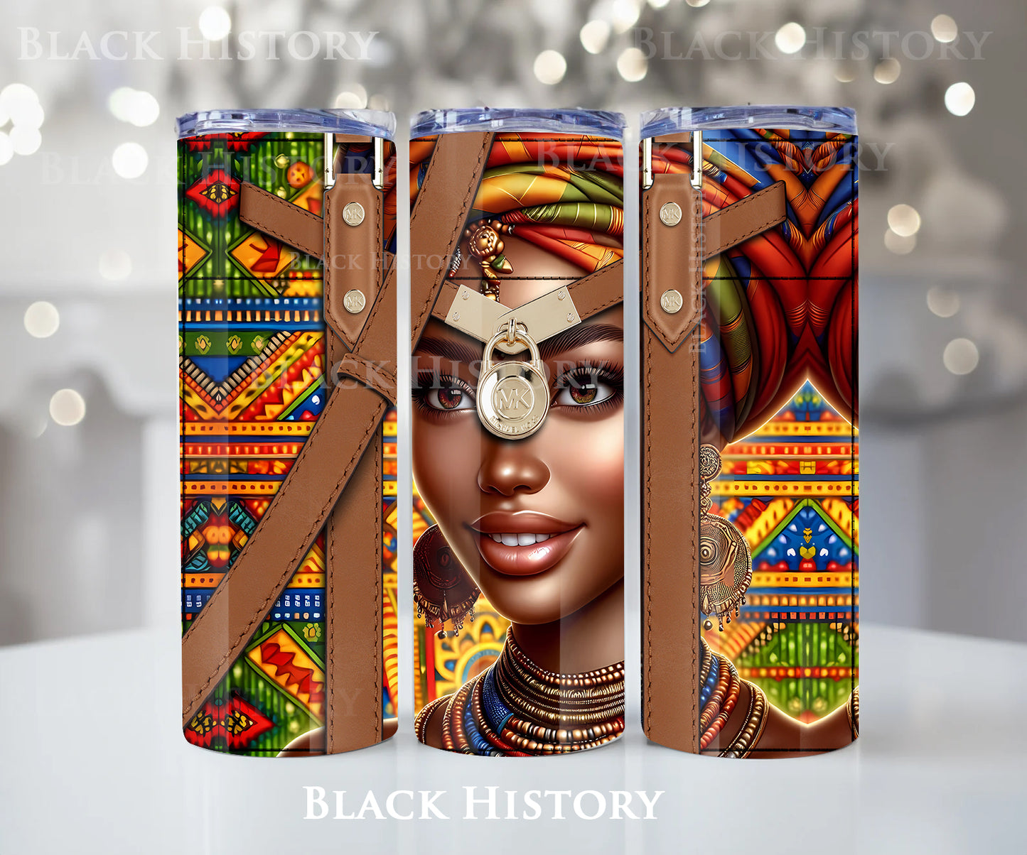African-American woman, Tumbler