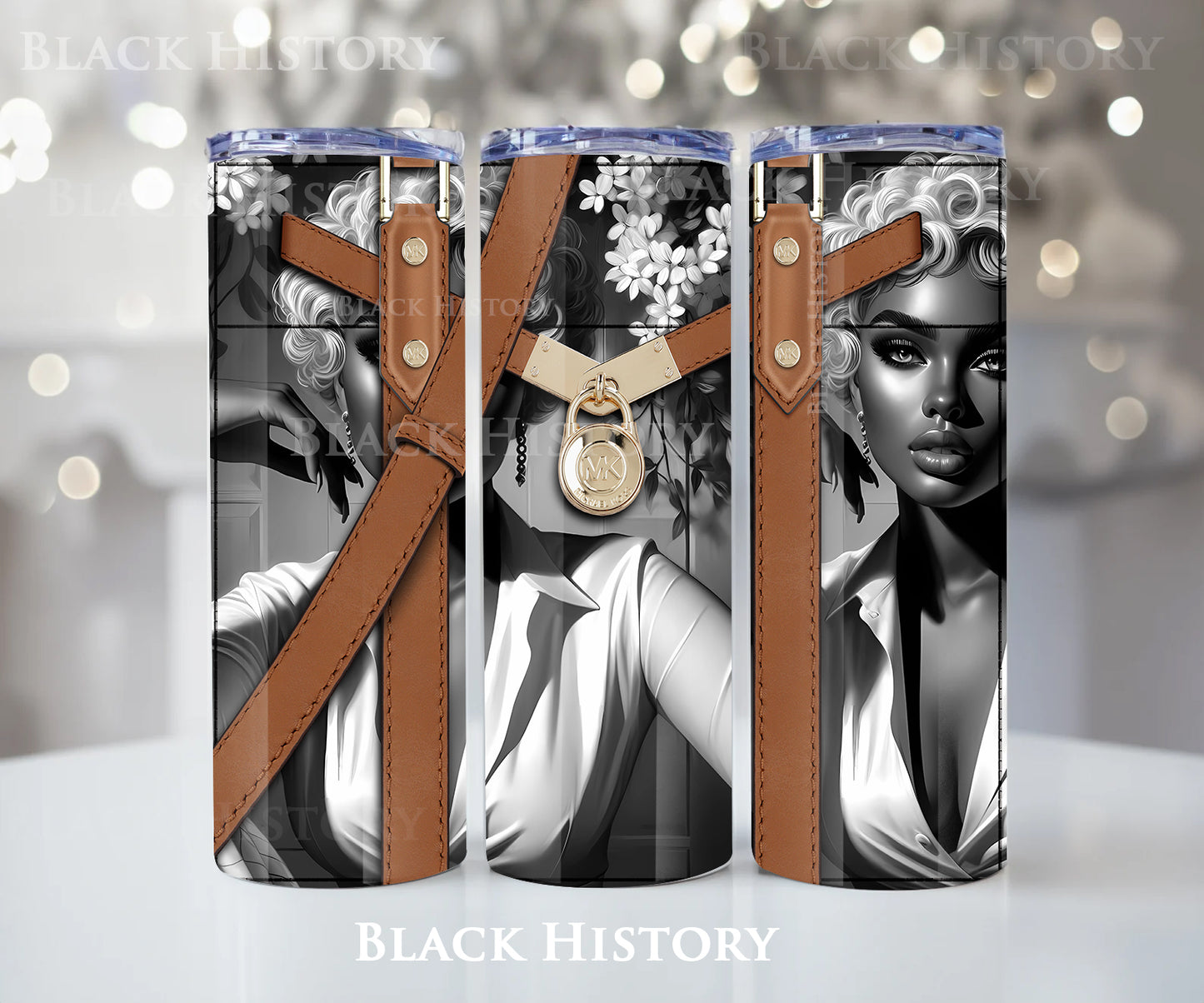 African-American woman, Tumbler