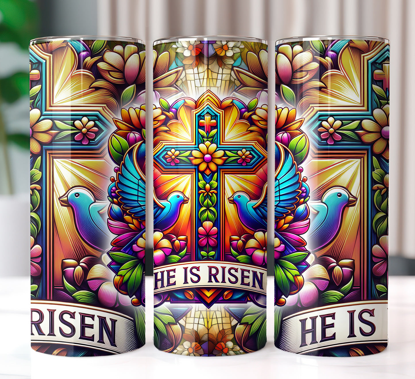 Easter Day tumbler