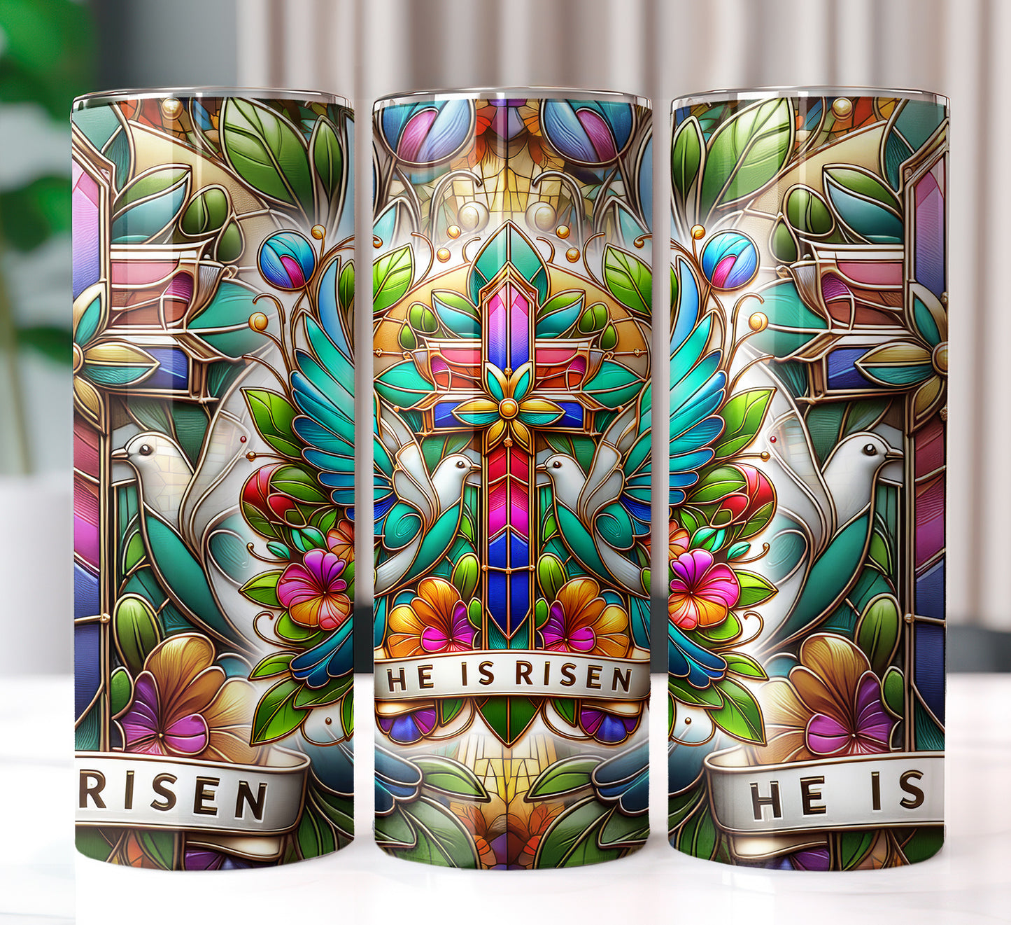 Easter Day tumbler