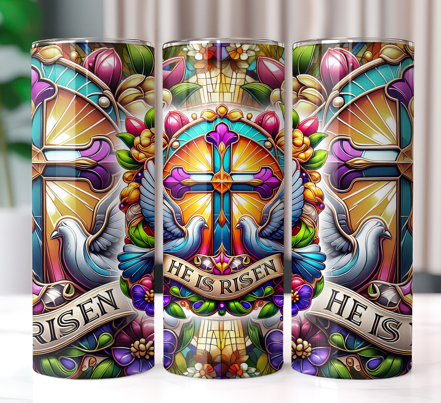 Easter Day tumbler