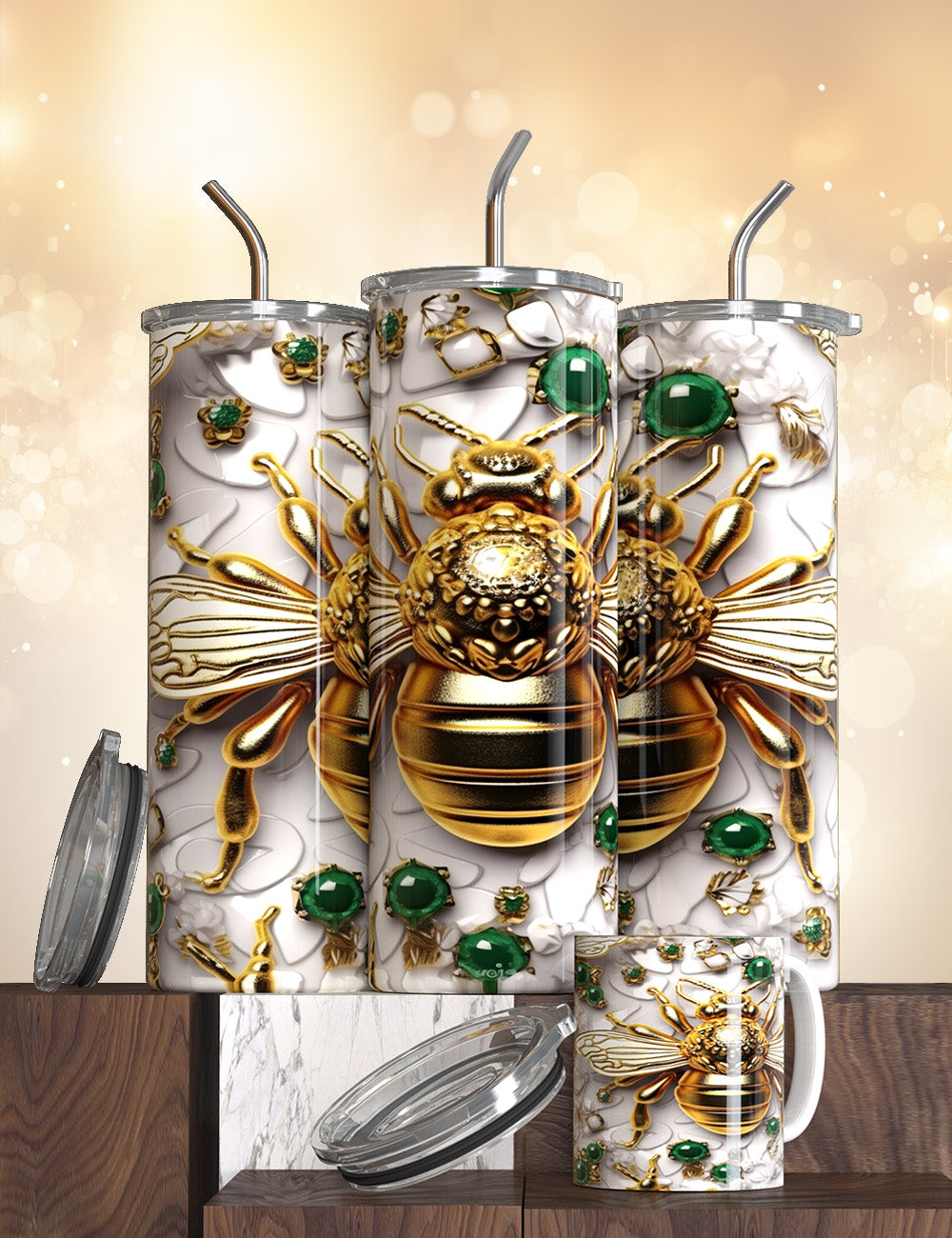 Bee’s luxury tumbler @20% off