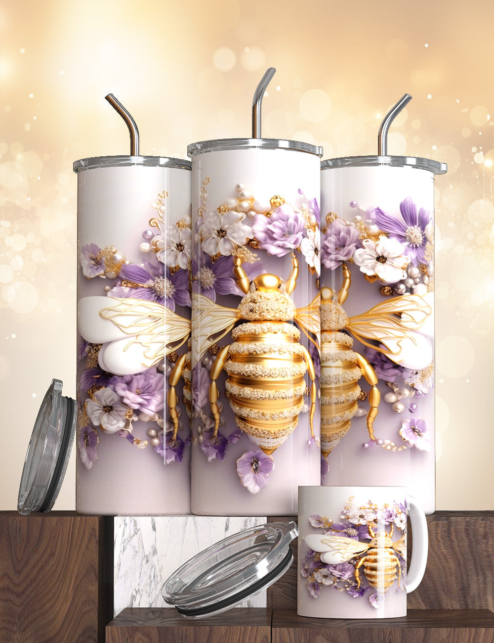 Bee’s luxury tumbler @20% off