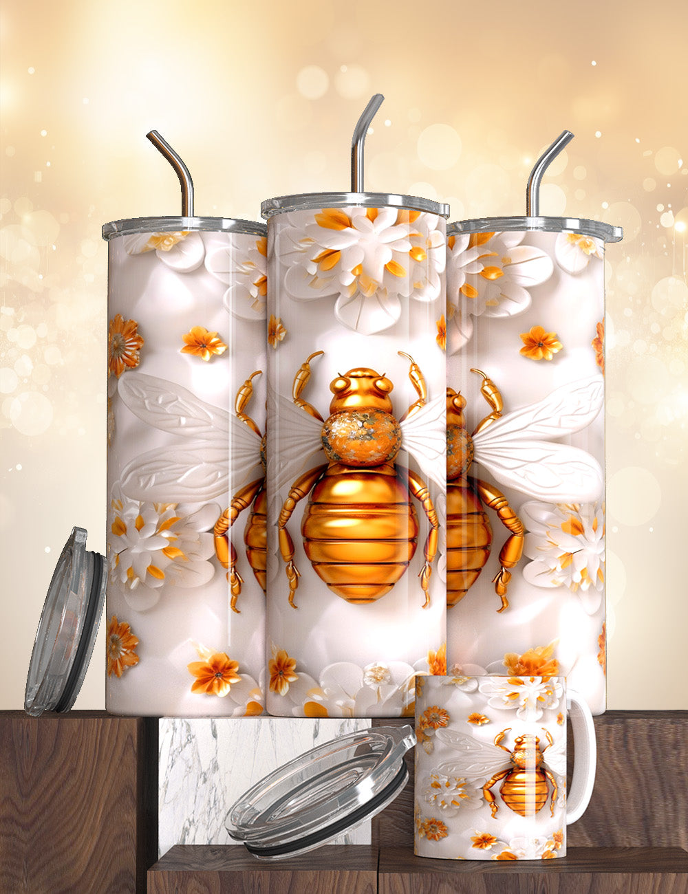 Bee’s luxury tumbler @20% off