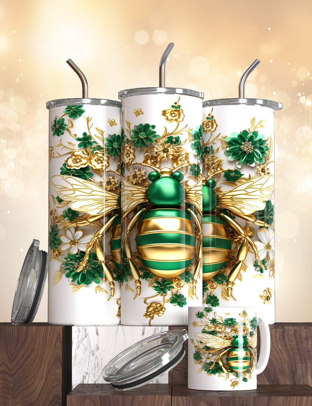 Bee’s luxury tumbler @20% off