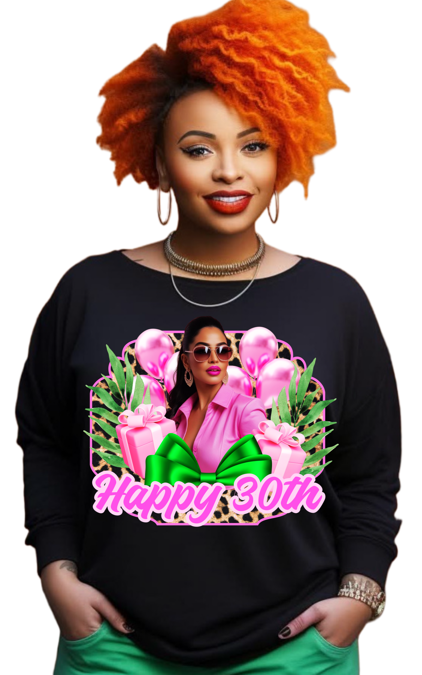 🎉✨ CUSTOM GLAM PARTY FAVOR BAGS — DIRTY 30 • BIG RICK • BIRTHDAY GIRL EDITION