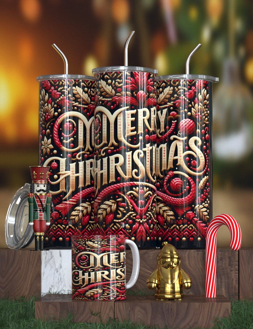 Merry Christmas Tumblers