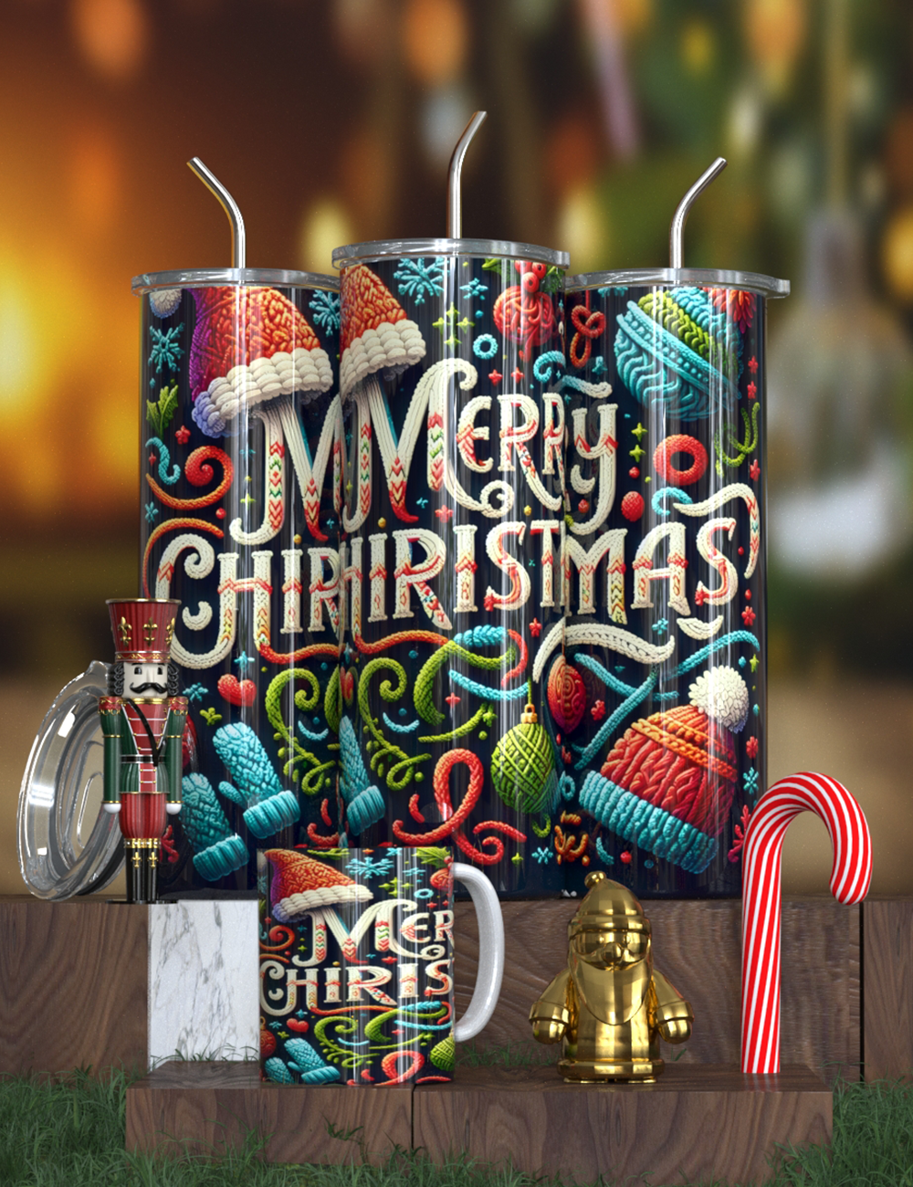 Merry Christmas Tumblers