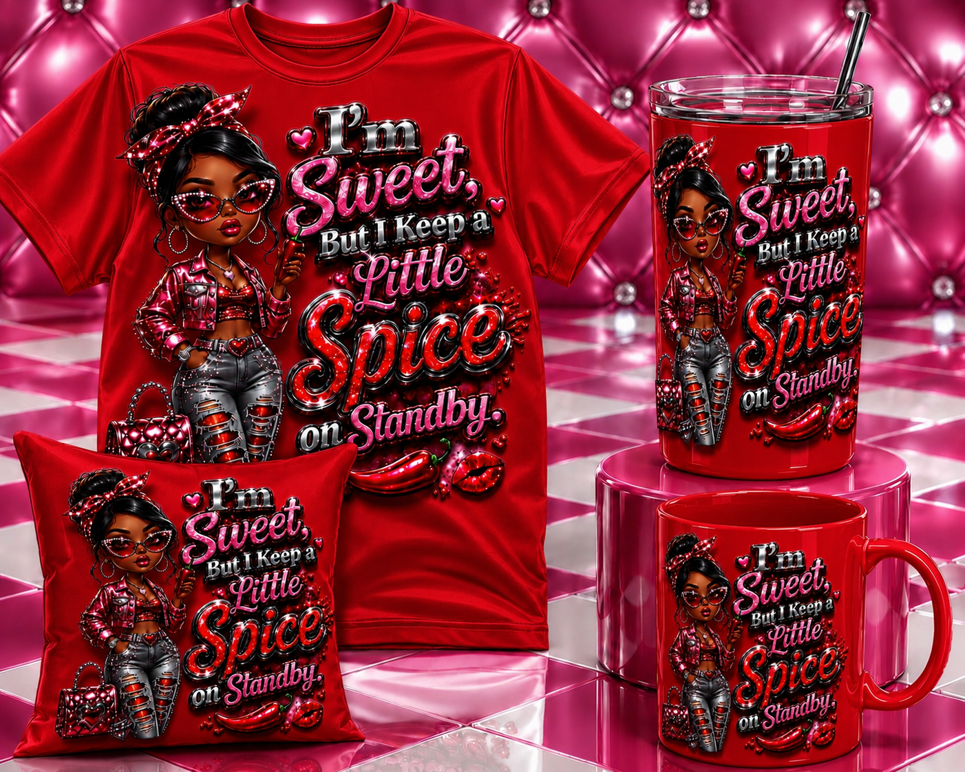 I’m Sweet, But I Keep a Little Spice on Standby