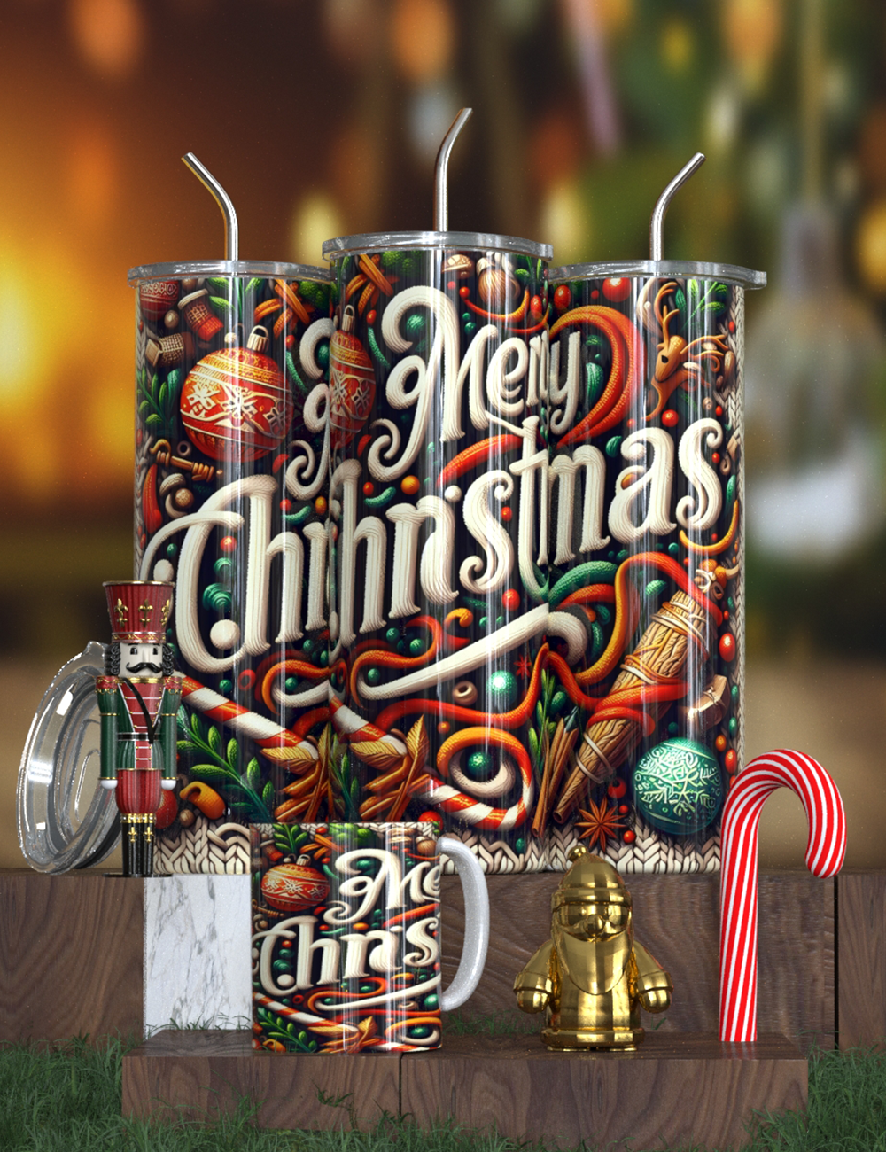 Merry Christmas Tumblers