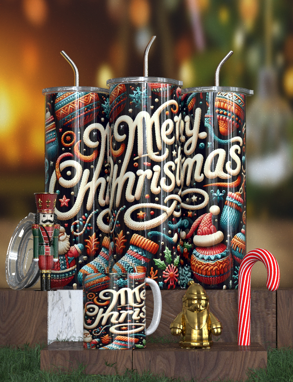 Merry Christmas Tumblers