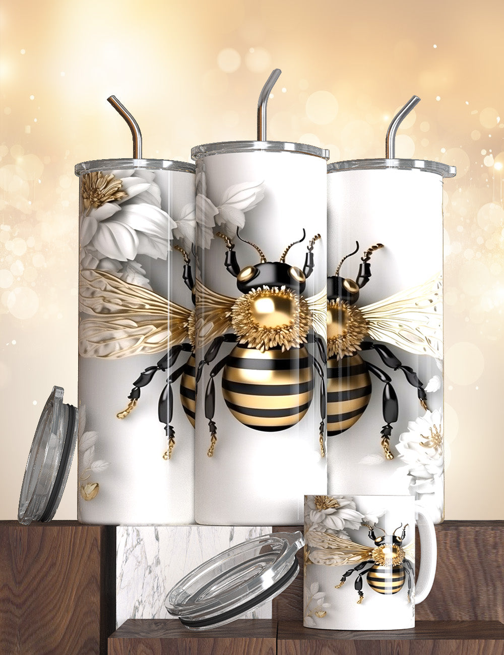 Bee’s luxury tumbler @20% off