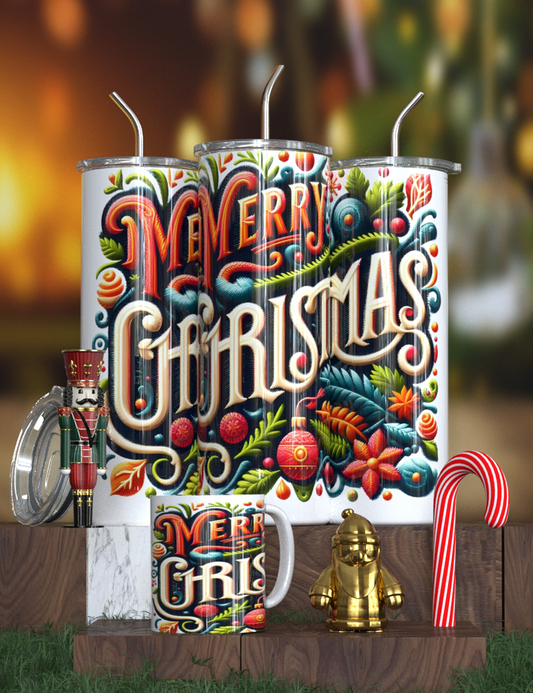 Merry Christmas Tumblers