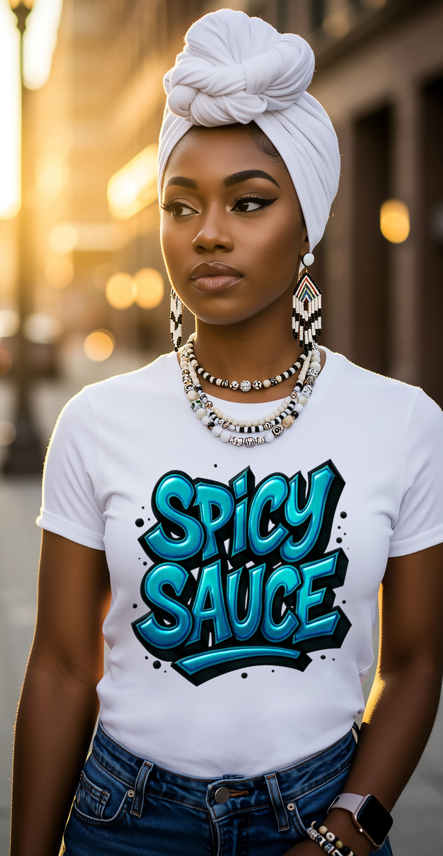 Spicy Sauce Luxe Tee