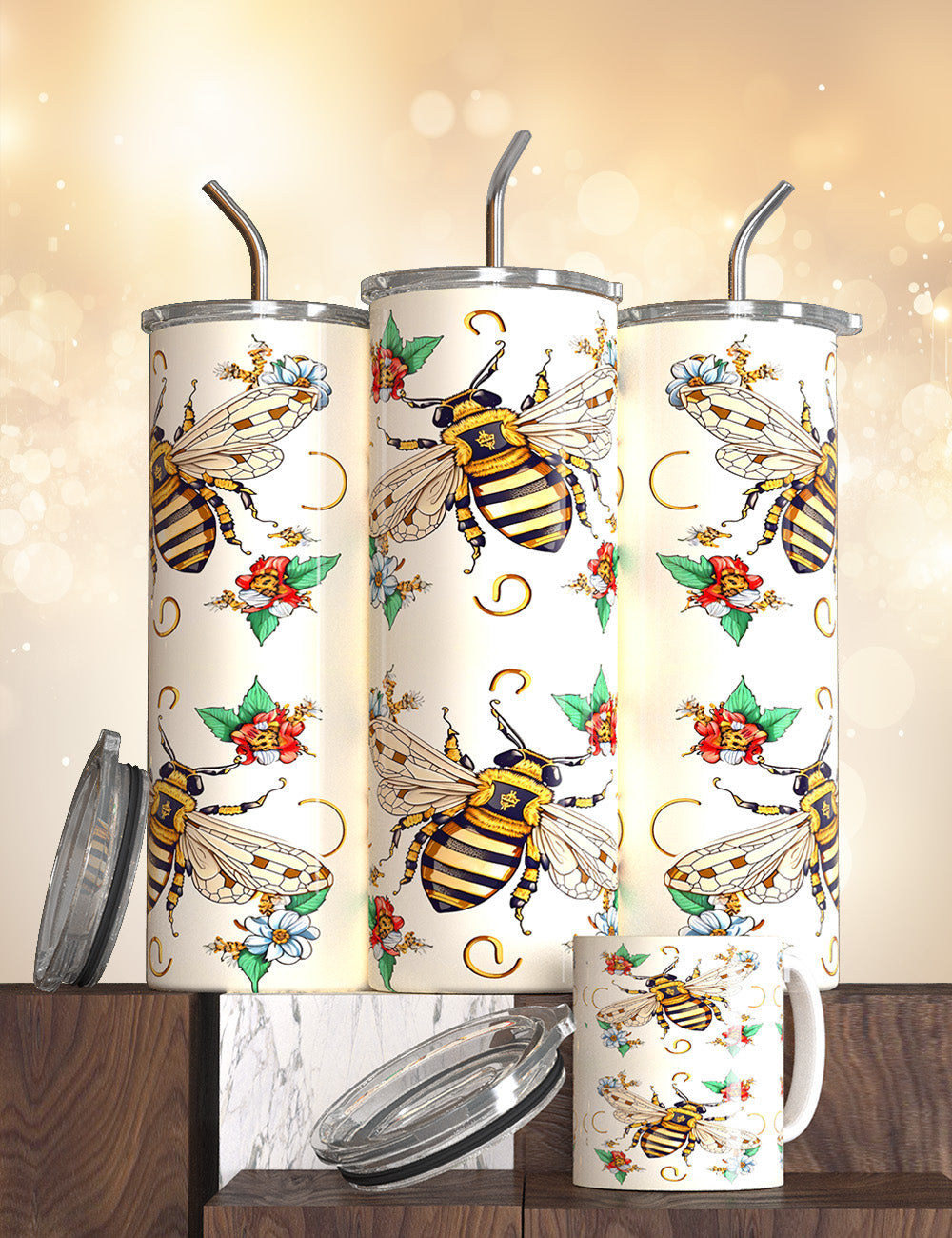Bee’s luxury tumbler @20% off