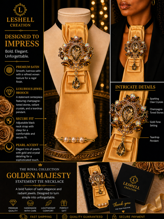 Royal Collection Statement Tie Necklace