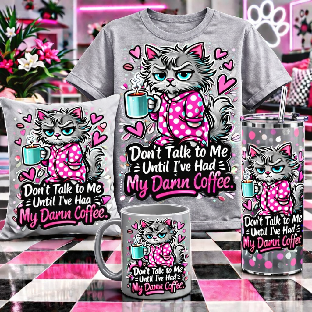 Start your day with attitude and style ☕💗