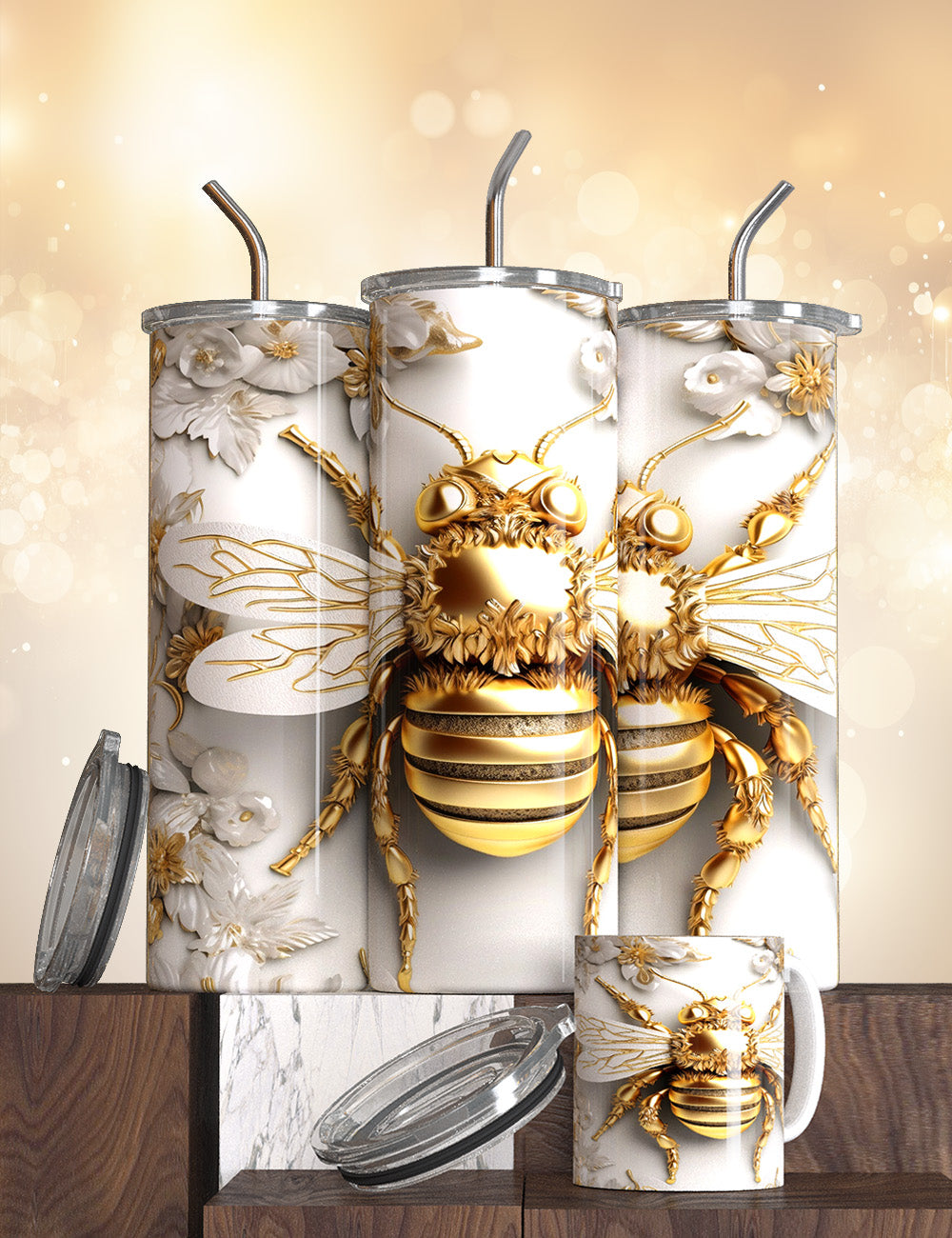 Bee’s luxury tumbler @20% off