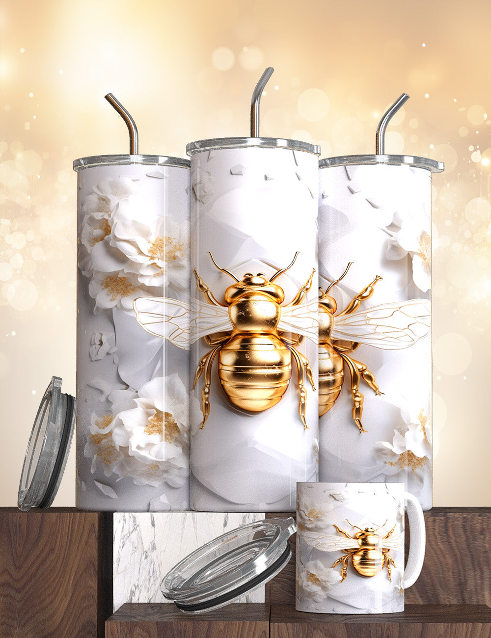 Bee’s luxury tumbler @20% off