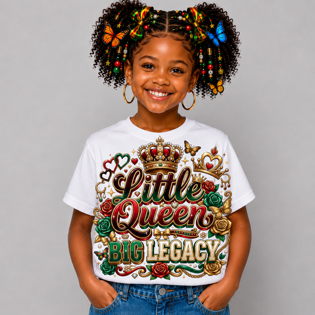 Little Queen, Big Legacy – Juneteenth Youth Tee