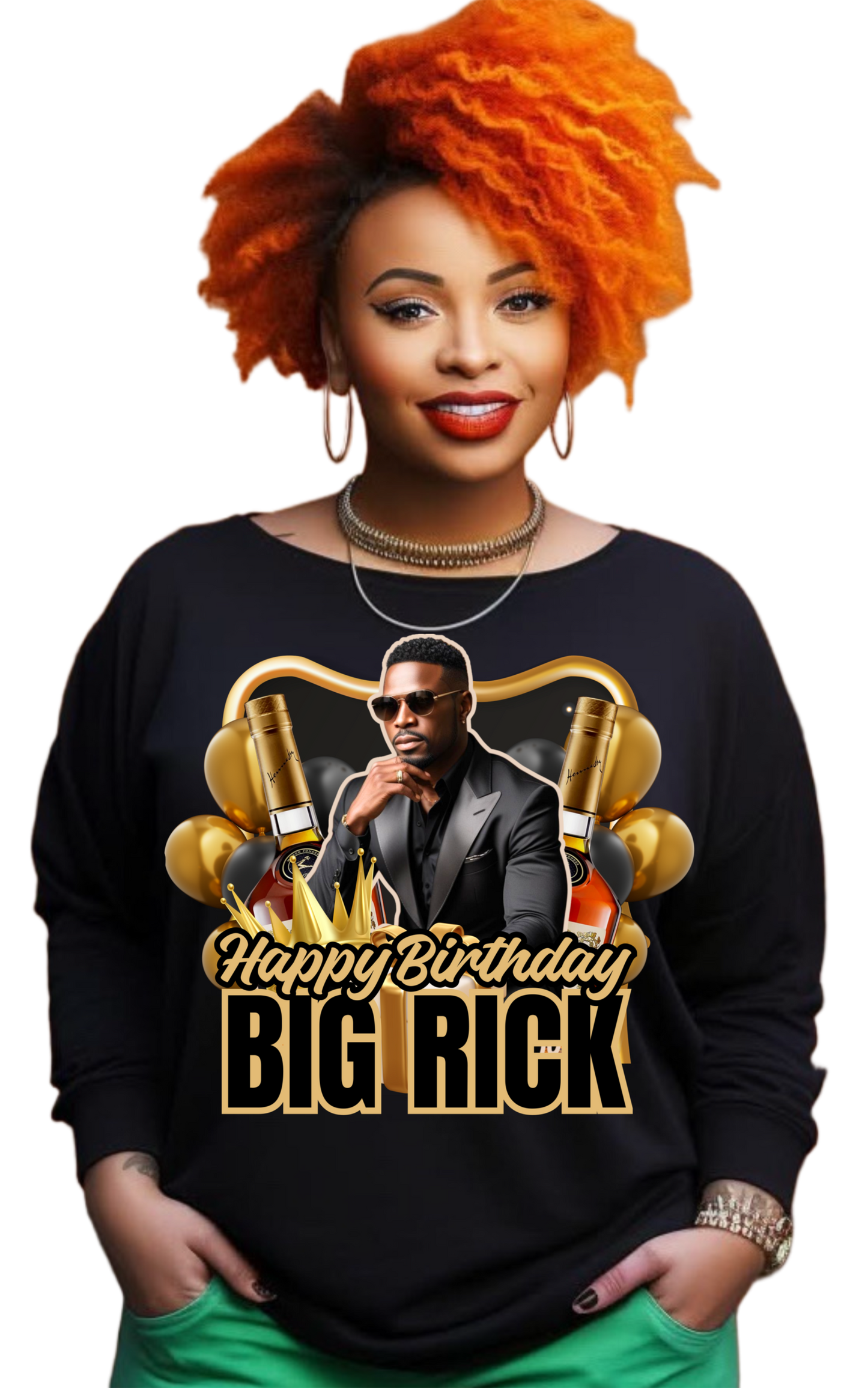 🎉✨ CUSTOM GLAM PARTY FAVOR BAGS — DIRTY 30 • BIG RICK • BIRTHDAY GIRL EDITION