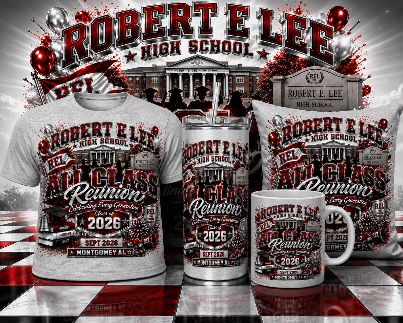 Robert E. Lee High School All-Class Reunion 2026 Collection.