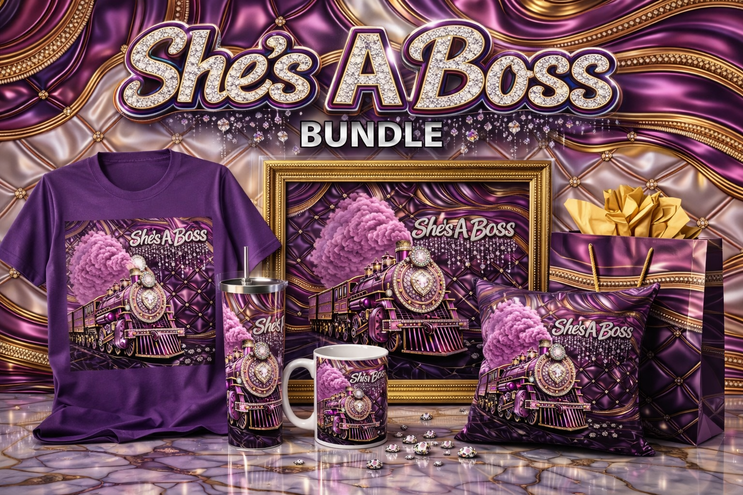 💜 She’s A Boss Bundle 💜