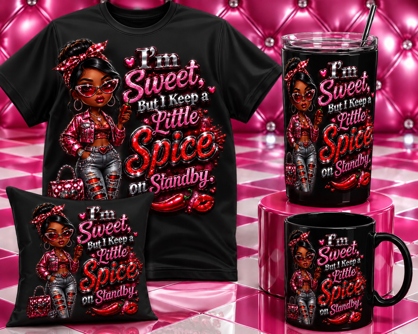 I’m Sweet, But I Keep a Little Spice on Standby