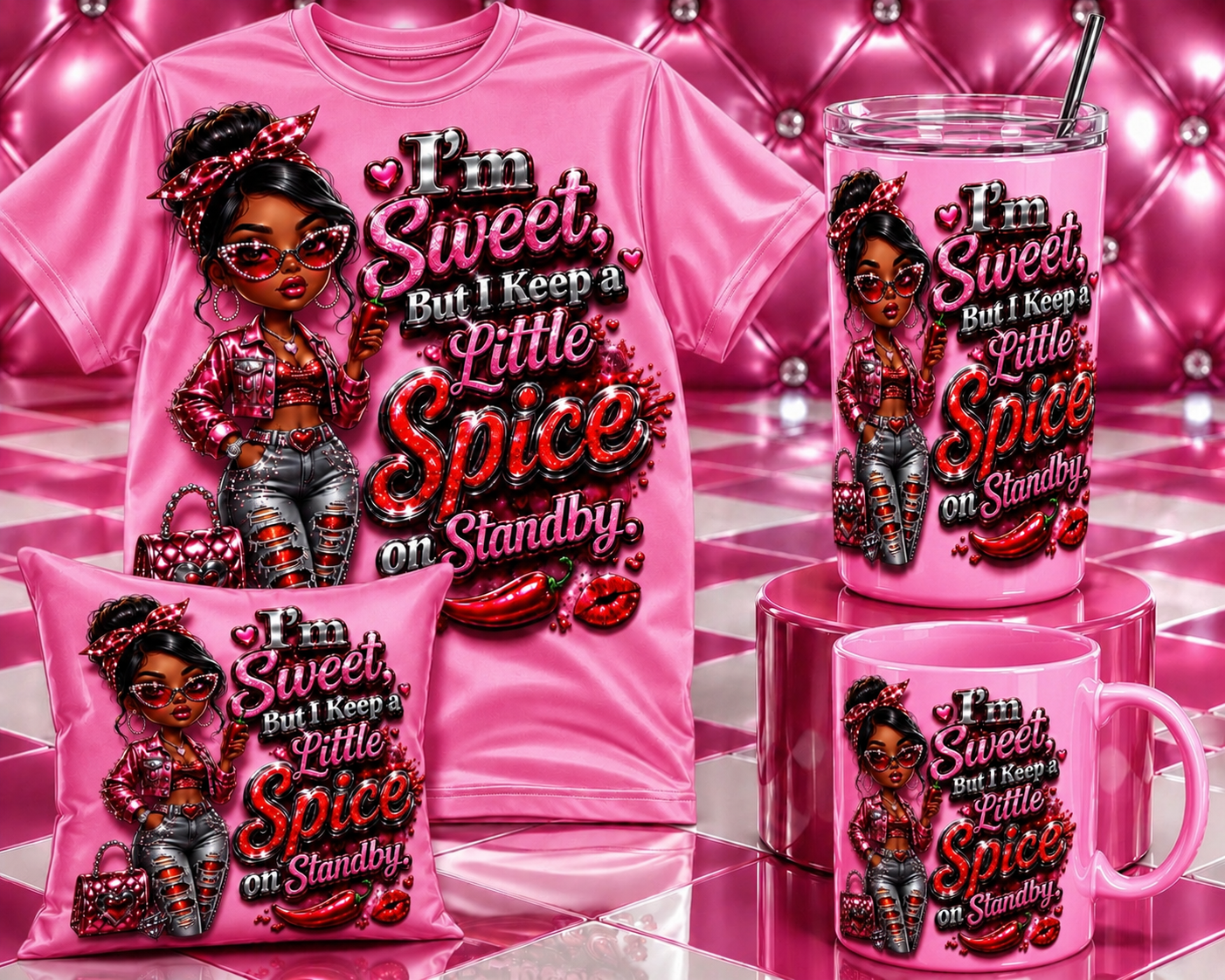 I’m Sweet, But I Keep a Little Spice on Standby