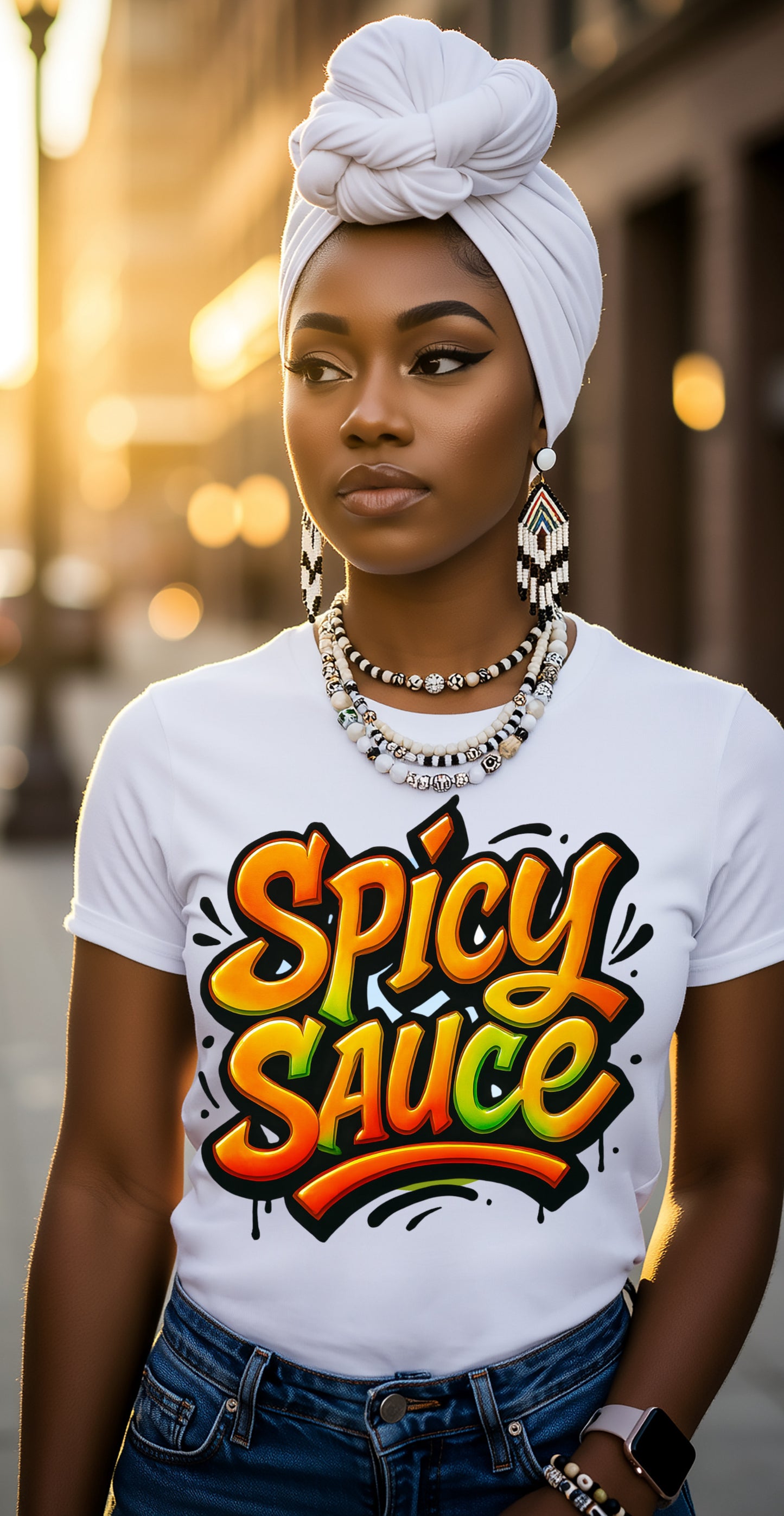 Spicy Sauce Luxe Tee