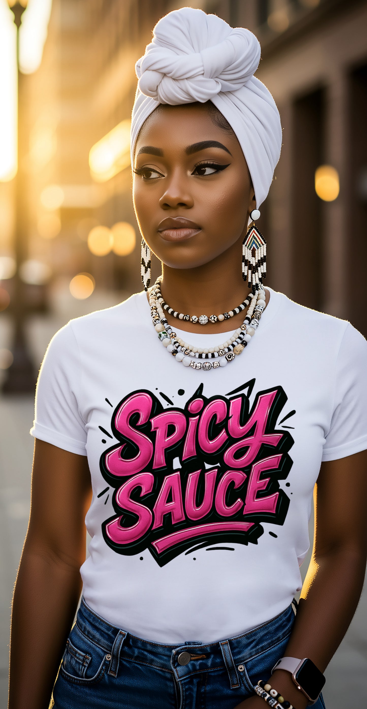 Spicy Sauce Luxe Tee