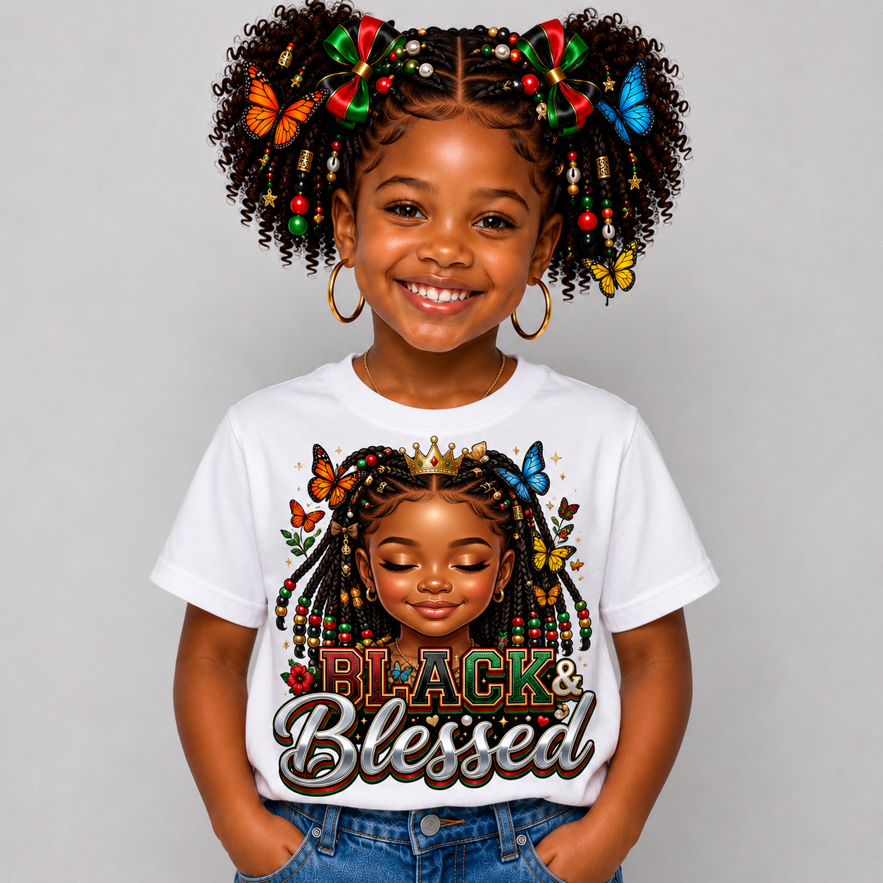 Little Queen, Big Legacy – Juneteenth Youth Tee