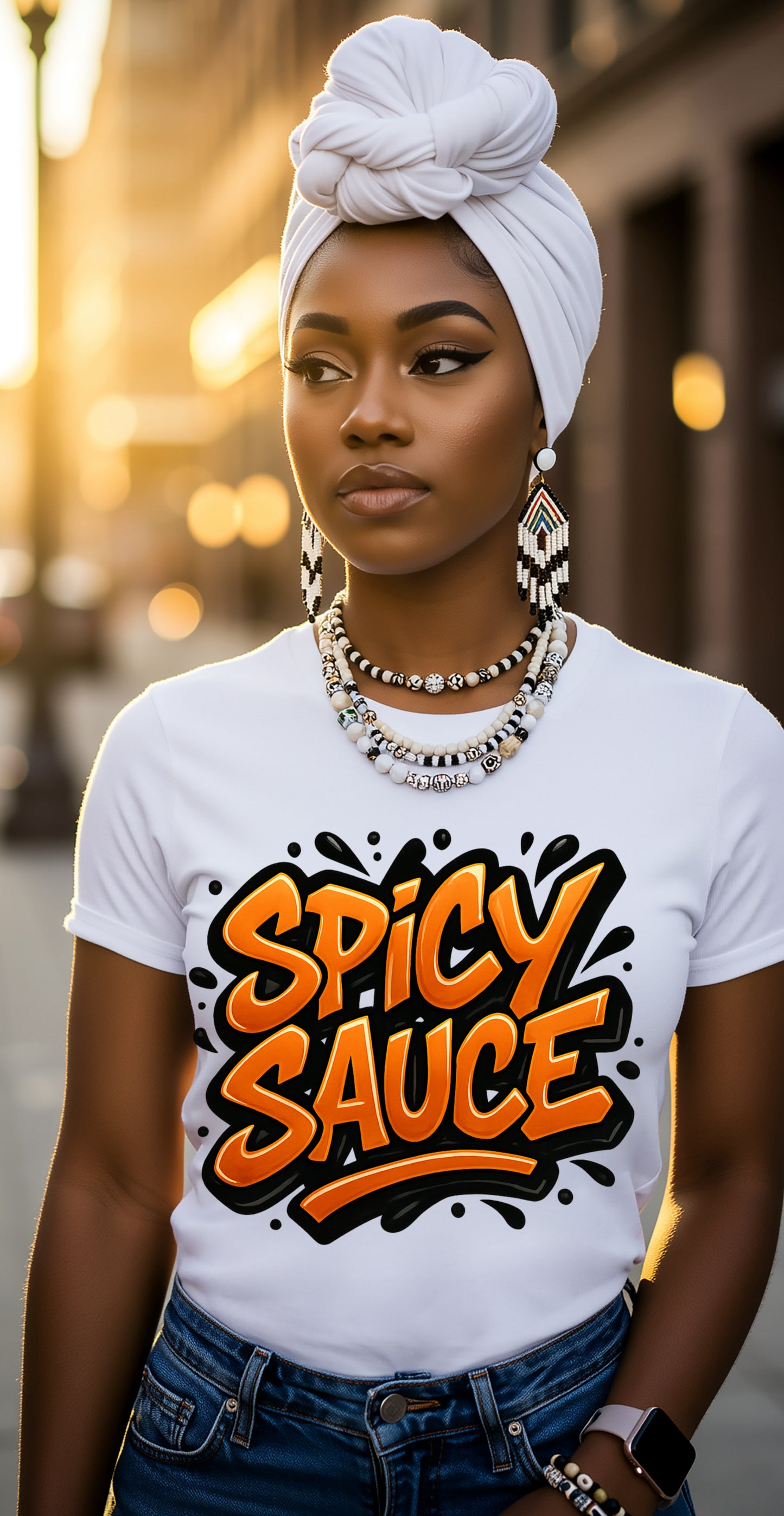 Spicy Sauce Luxe Tee
