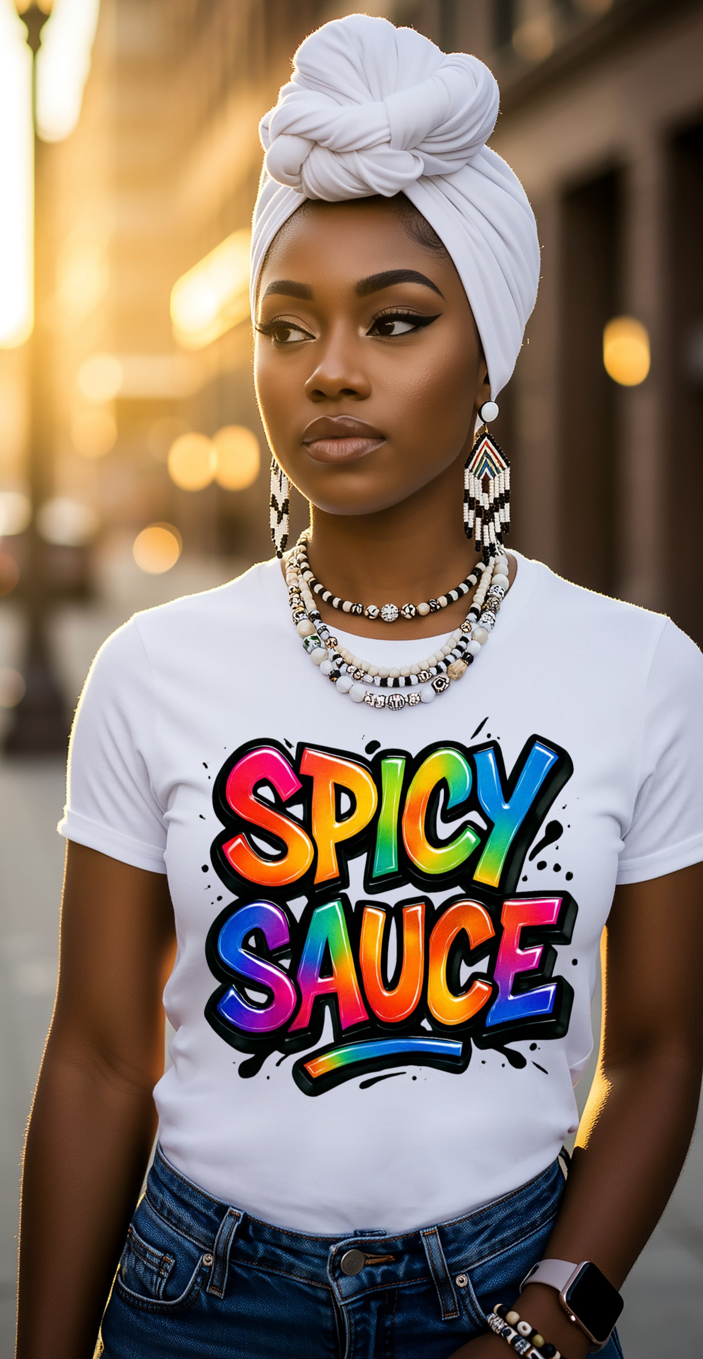 Spicy Sauce Luxe Tee