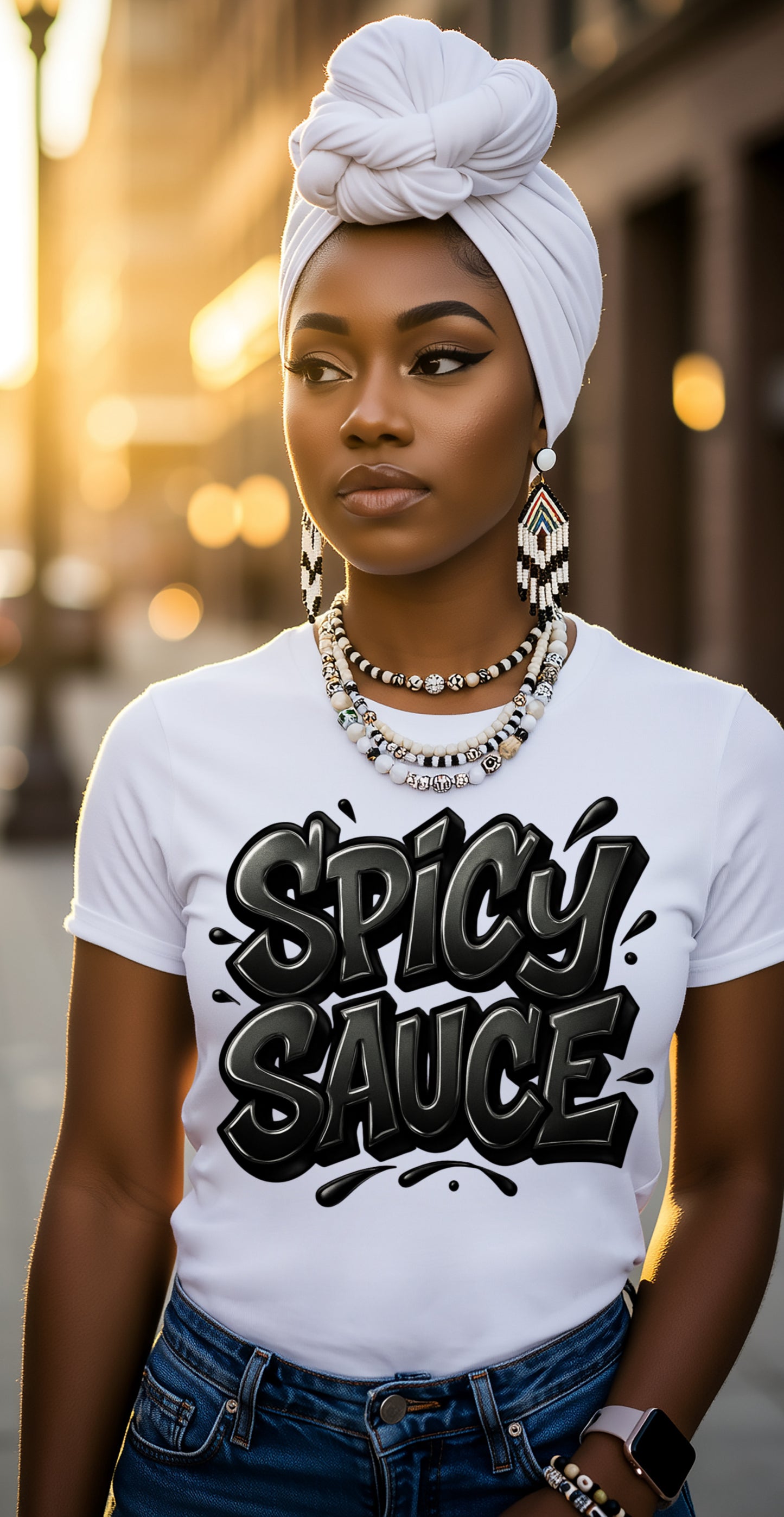 Spicy Sauce Luxe Tee