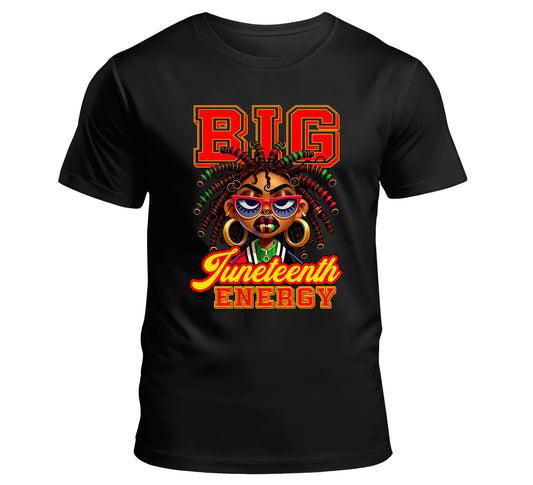 Juneteenth Energy shirts