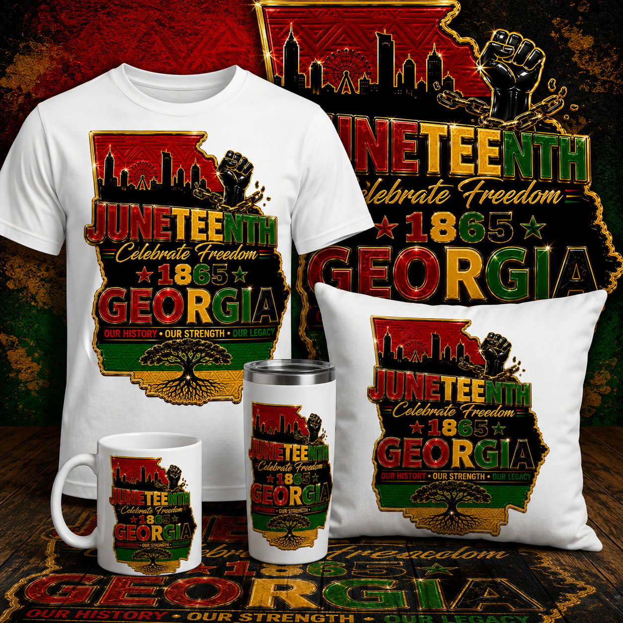 Juneteenth State Collection – Product Description Bundle