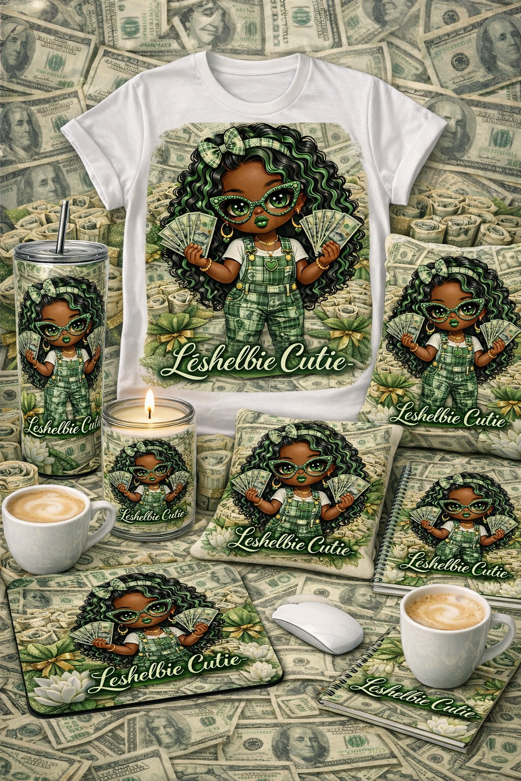 Leshelbie Cutie Money Baby bundle