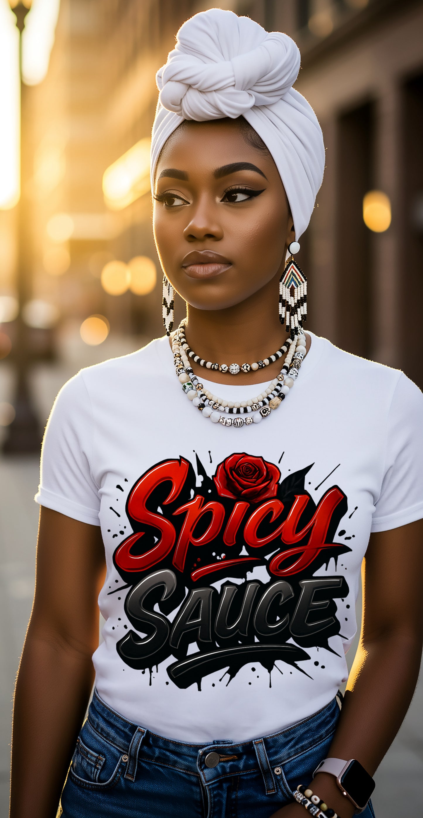 Spicy Sauce Luxe Tee