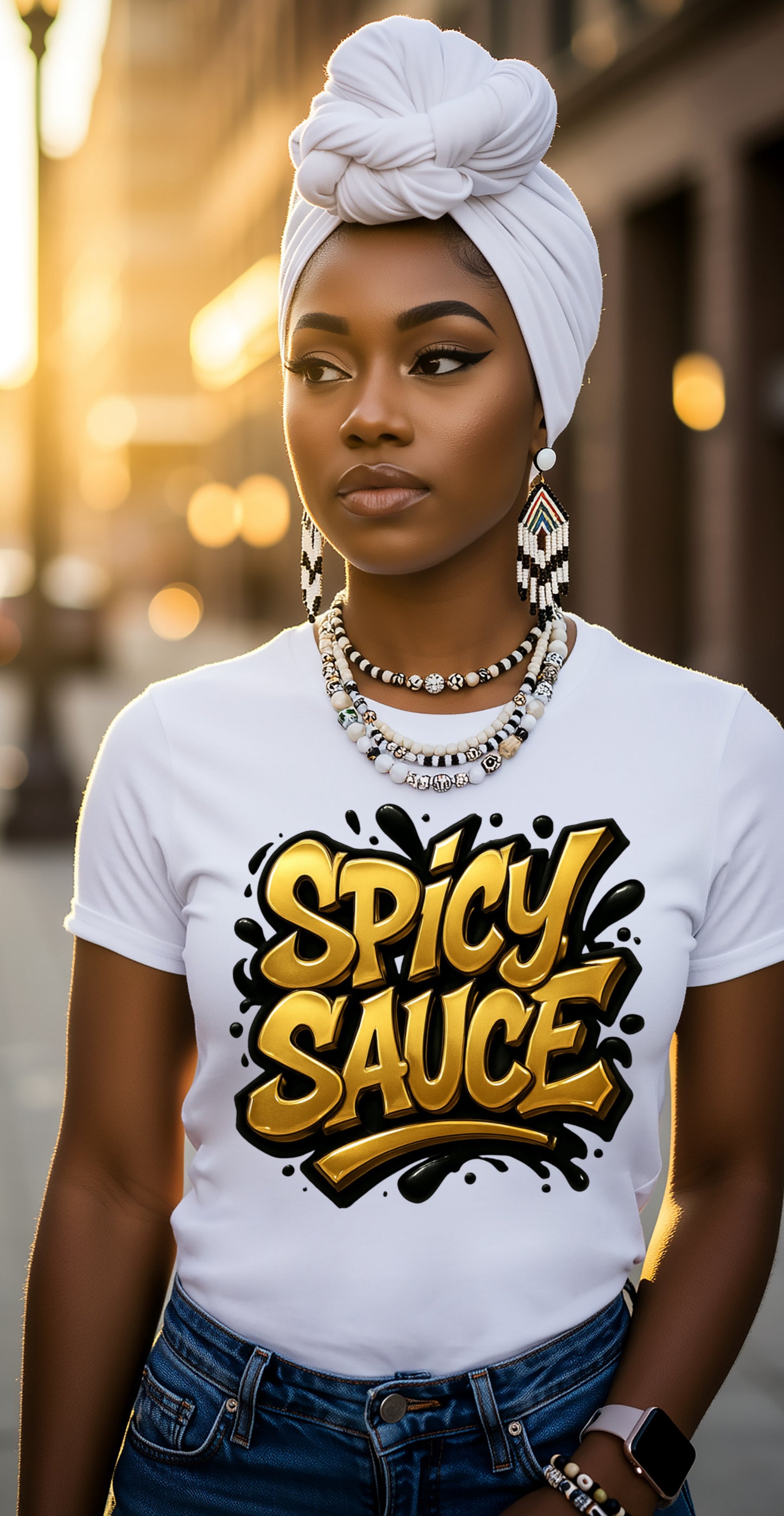 Spicy Sauce Luxe Tee